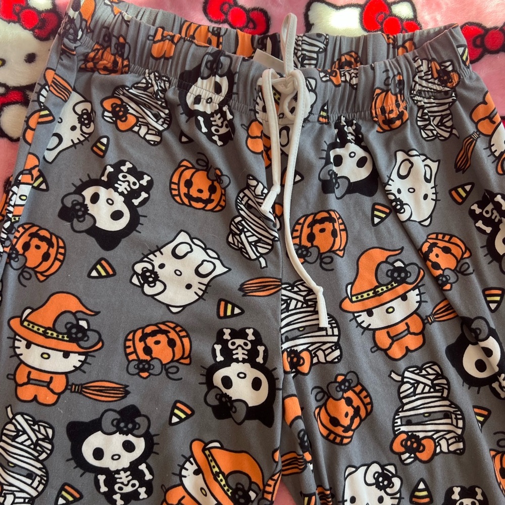 Hello Kitty Halloween Pajama Pants